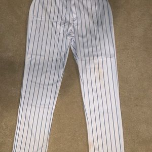 Allstar Royal Blue Pinstripe Baseball Pants - XL